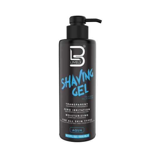 Gel de barbear transparente